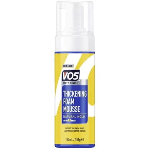 vo5 thickening foam mousse.
